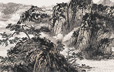 雨过山色清之十 李秋喜 当代