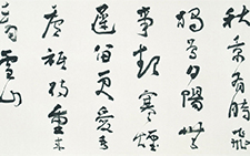 宋人林逋诗 马啸 当代 纸本 墨笔 69×138cm 2009年