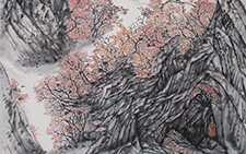 太行秋色 程灿 当代 180X90cm 2010年