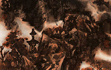 国画作品3 邹梦德 当代 67x137