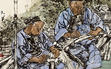 国画作品11 孔紫 当代