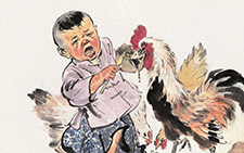 童趣 汤文选 当代 108cm×66.5cm 1952 年