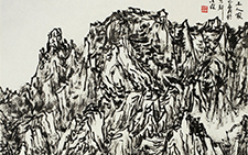 陇上人家 张宏林 当代 68cmx46cm 2013年