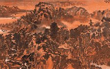 国画作品1 邹梦德 当代 67x137