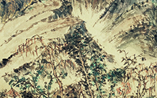 秋山明净如妆 马啸 当代 纸本 设色 48x38cm 2006年