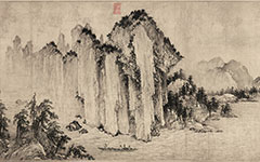 书画图文-赤壁图 武元直 金代 纸本50.8 x136.4