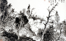 苇子沟写生 付熙云 当代 45X68CM 2007年