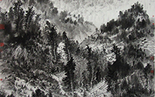 新画的山乡新雨 付熙云 当代 180X96