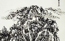 陇原人家 张宏林 当代 138cmx68cm 2014年