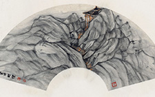 扇面1 程灿 当代 2013年