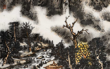 国画作品6 邹梦德 当代 67x137