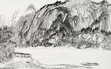 九马画山写生 方勇 当代 2013
