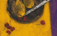 静物－5 王伯勋 当代 60×50cm 板上布本矿物质色粉2010年 机构收藏