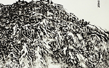 果香票满山 张宏林 当代 138cmx68cm 2014年