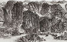 国画作品10 金美兰 当代
