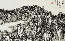 洮水秋色 张宏林 当代 68cmx46cm 2013年