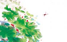 君子遵道而行 崔自默 当代 70x90cm 2007年