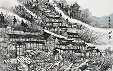 陡门写生系列之四 程灿 当代 64cm x 45cm 2009年
