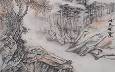 国画作品10 程灿 当代 68.68cm 2008年
