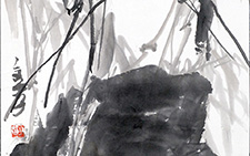 国画作品0 刘文孝 当代 34x136