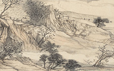 梦底乡山系列一 程灿 当代 142X37cm 4 2013