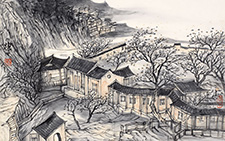 苏州西山写生之三 程灿 当代 64cm x 45cm 2013