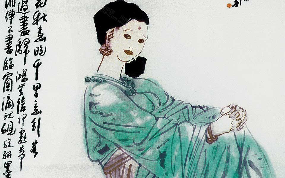 《红叶黄花》高清_《红叶黄花》杨晓阳高清_杨晓阳《红叶黄花》高清_杨晓阳_当代