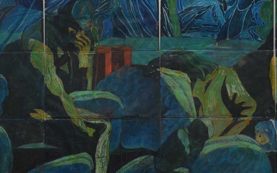 2013中国美院毕业展壁画作品高清