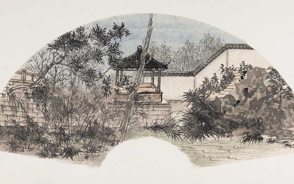 扇面作品6高清_扇面作品6李秋喜高清_李秋喜扇面作品6高清_李秋喜_当代