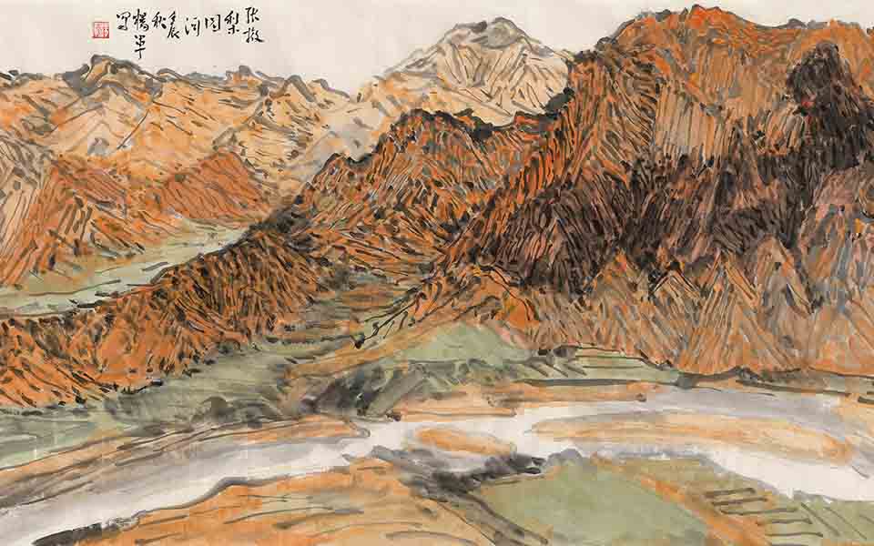 张掖梨园河高清_张掖梨园河杨军高清_杨军张掖梨园河高清_杨军_当代 