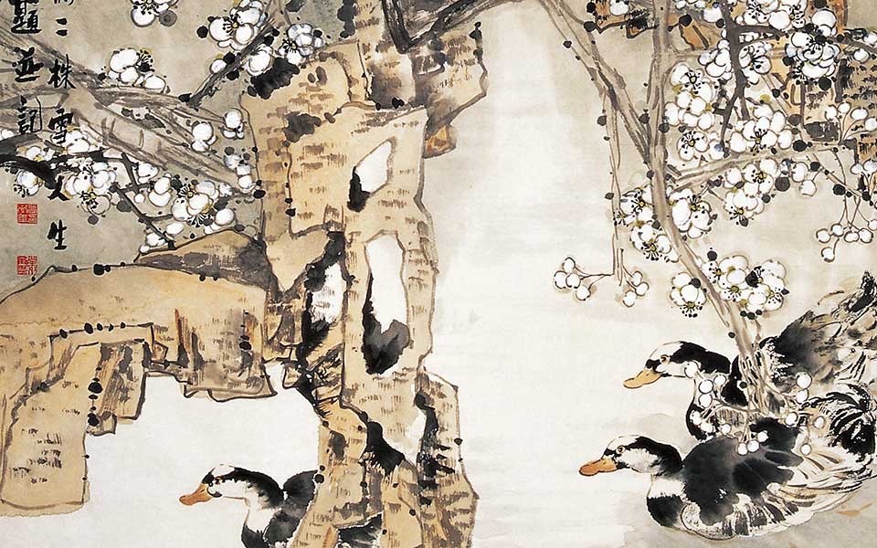 花鸟作品14 高学年 当代高清
