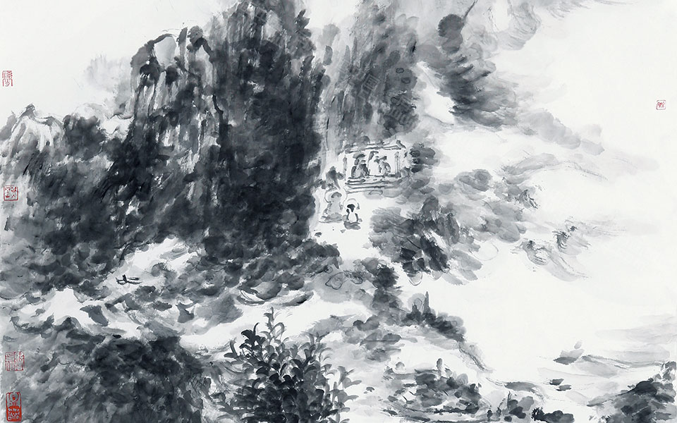 心法青山独听暮禅高清_心法青山独听暮禅付熙云高清_付熙云心法青山独听暮禅高清_付熙云_当代