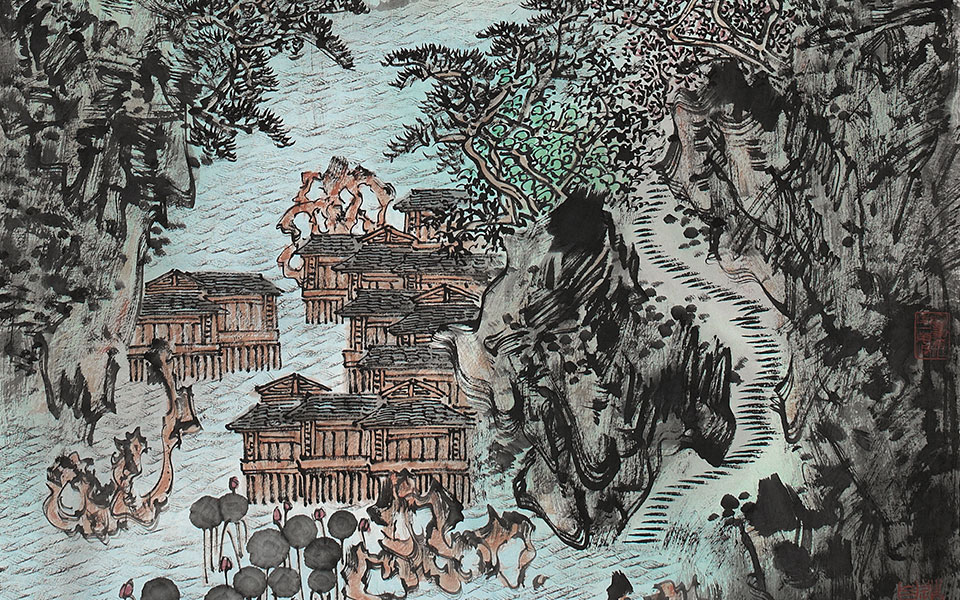 国画作品38高清_国画作品38计建清高清_计建清国画作品38高清_计建清_当代