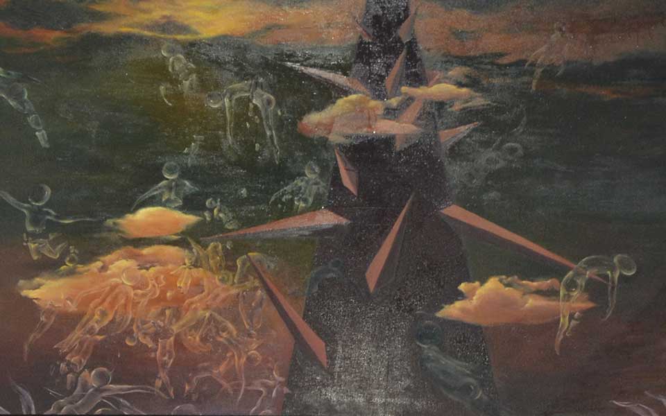 2013中国美院毕业展壁画作品高清