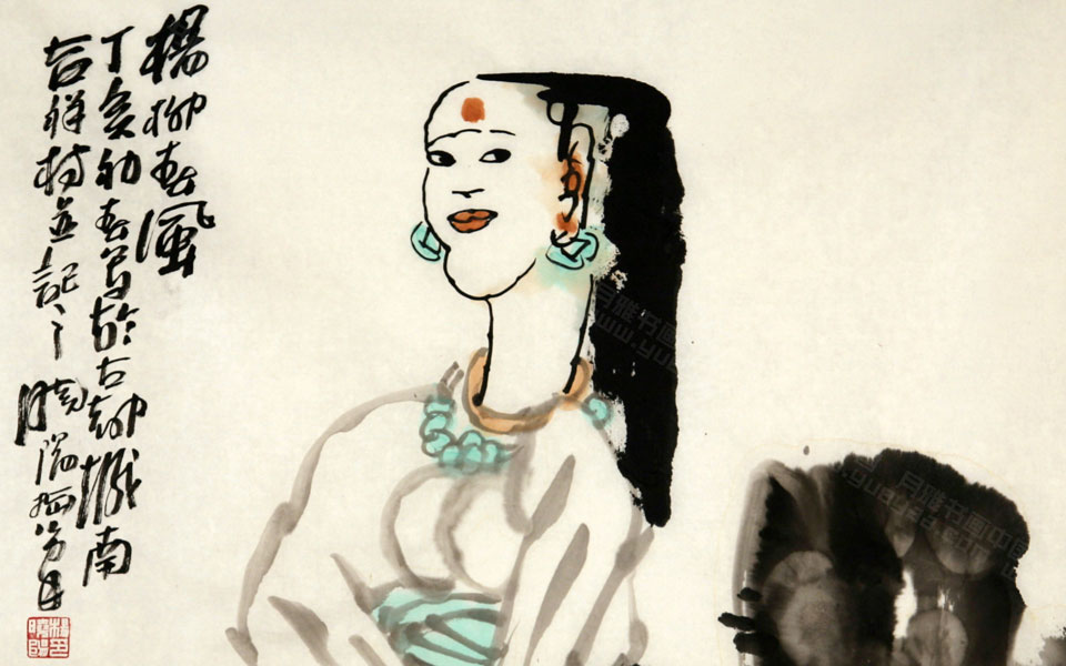 国画作品1高清_国画作品1杨晓阳高清_杨晓阳国画作品1高清