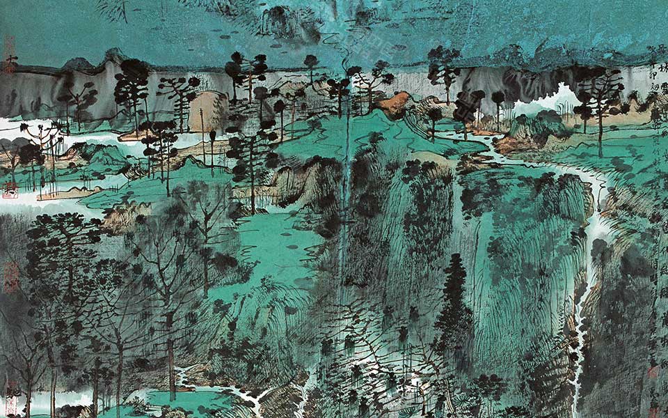 天地大美 心驰神往 笔遂墨顺19高清_天地大美 心驰神往 笔遂墨顺19卢禹舜高清_卢禹舜天地大美 心驰神往 笔遂墨顺19高清_卢禹舜_当代