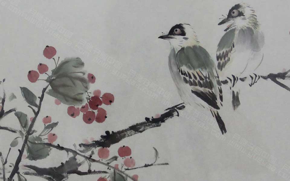 2013天津美院毕业展国画作品109高清