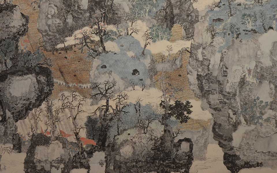 2013中国美院毕业展国画作品高清