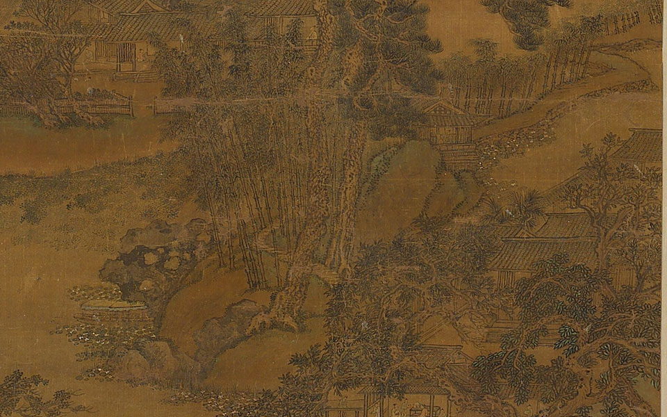 山水中堂高清_王翚山水中堂高清_山水中堂王翚高清_王翚_清代_3