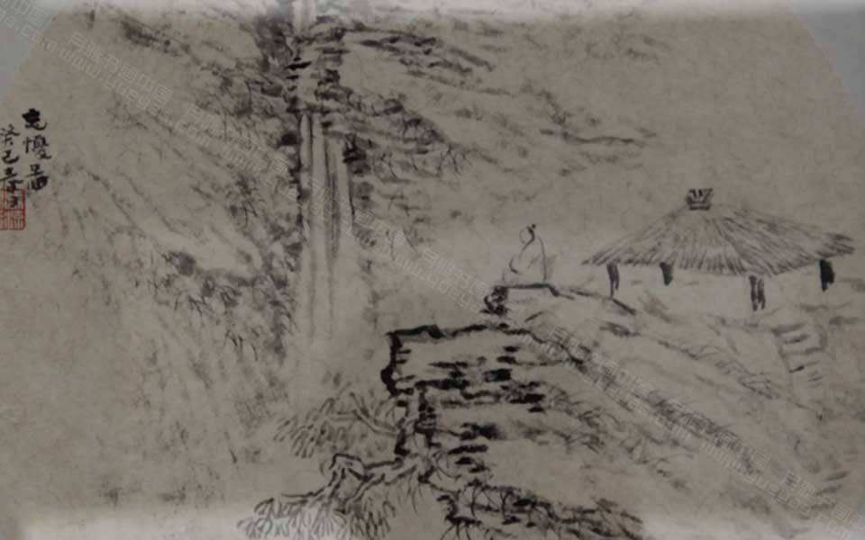 2013天津美院毕业展国画作品276高清