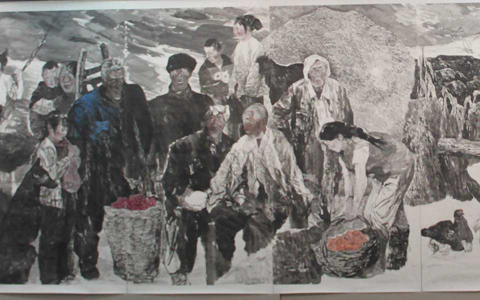 2013天津美院毕业展国画作品077高清