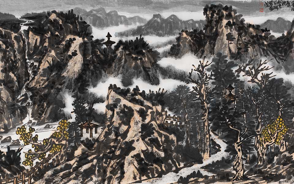 国画作品28高清_国画作品28邹梦德高清_邹梦德国画作品28高清_邹梦德_当代
