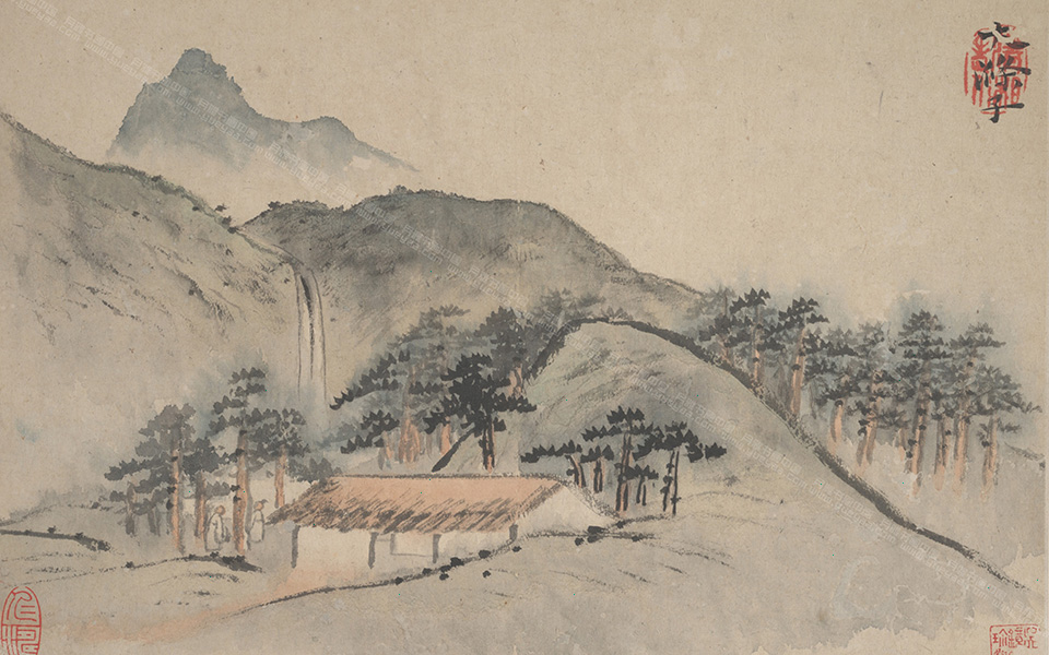 寻仙图高清_册石涛寻仙图册高清_寻仙图册石涛高清_石涛_清代_纽约大都会艺术馆藏