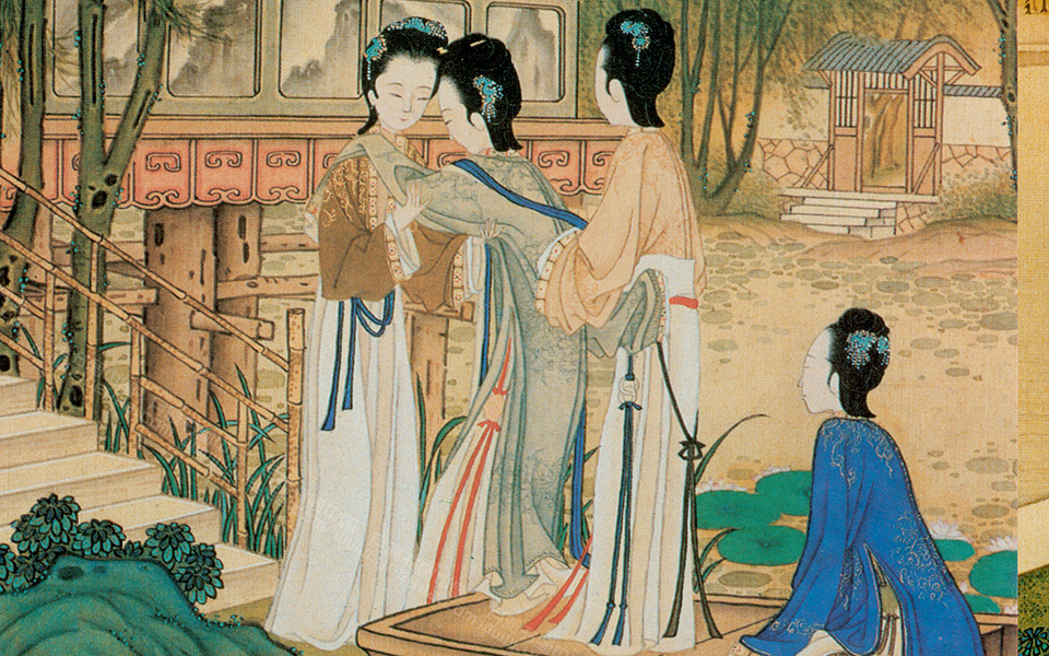 仕女图册高清_焦秉贞仕女图册高清_仕女图册焦秉贞高清_焦秉贞_清代
