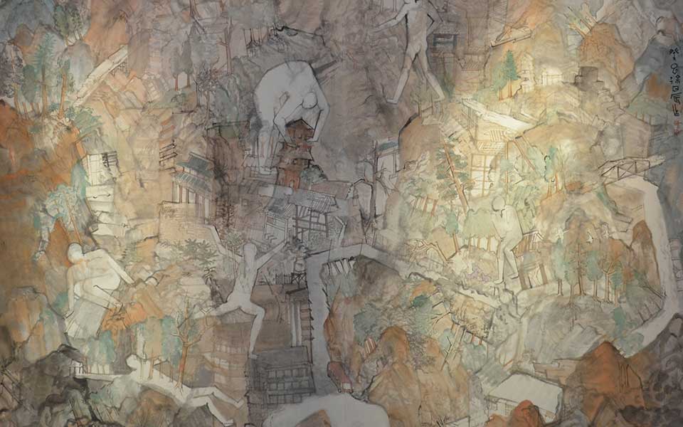 2013中国美院毕业展国画作品高清
