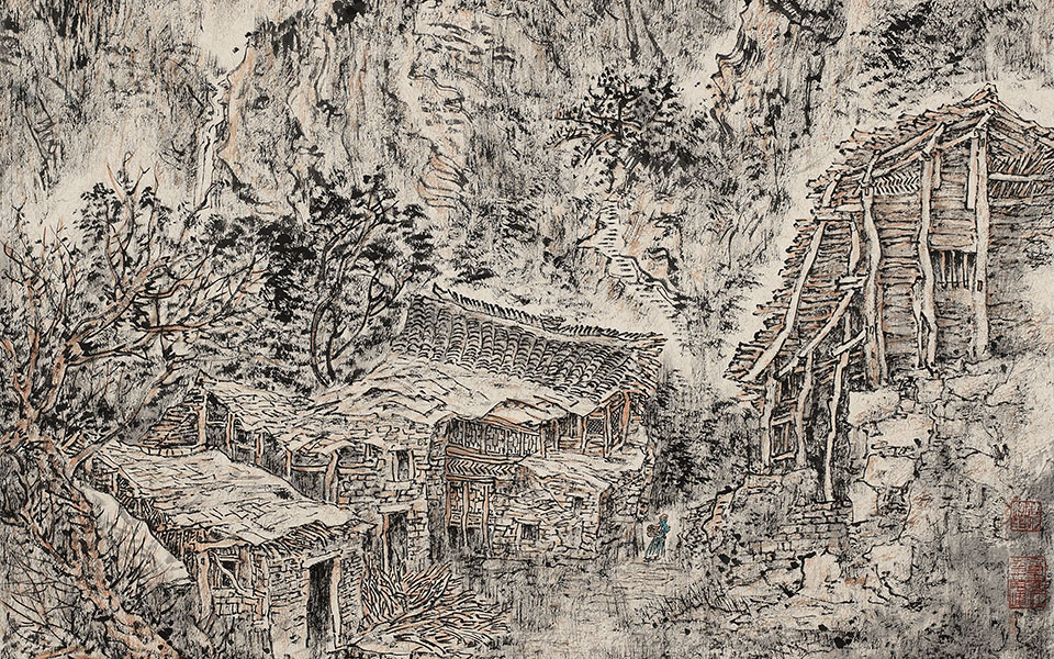 国画作品24高清_国画作品24计建清高清_计建清国画作品24高清_计建清_当代