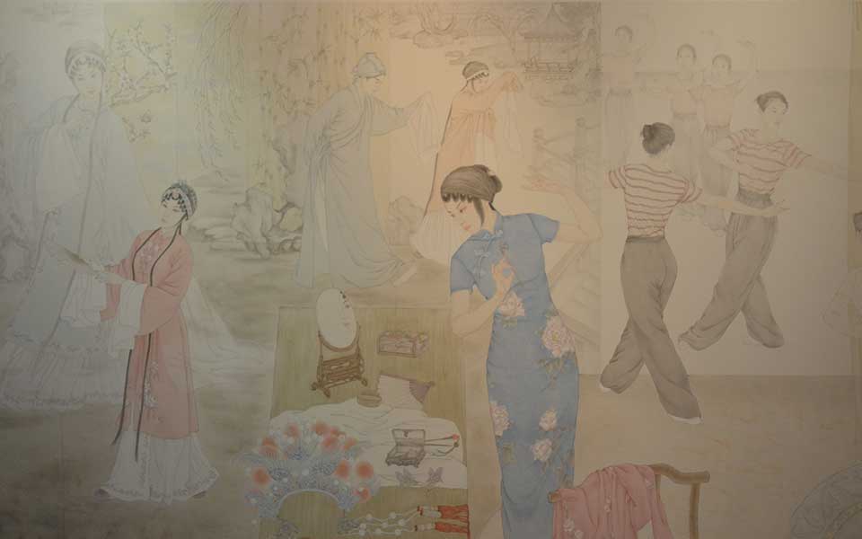 2013中国美院毕业展国画作品高清