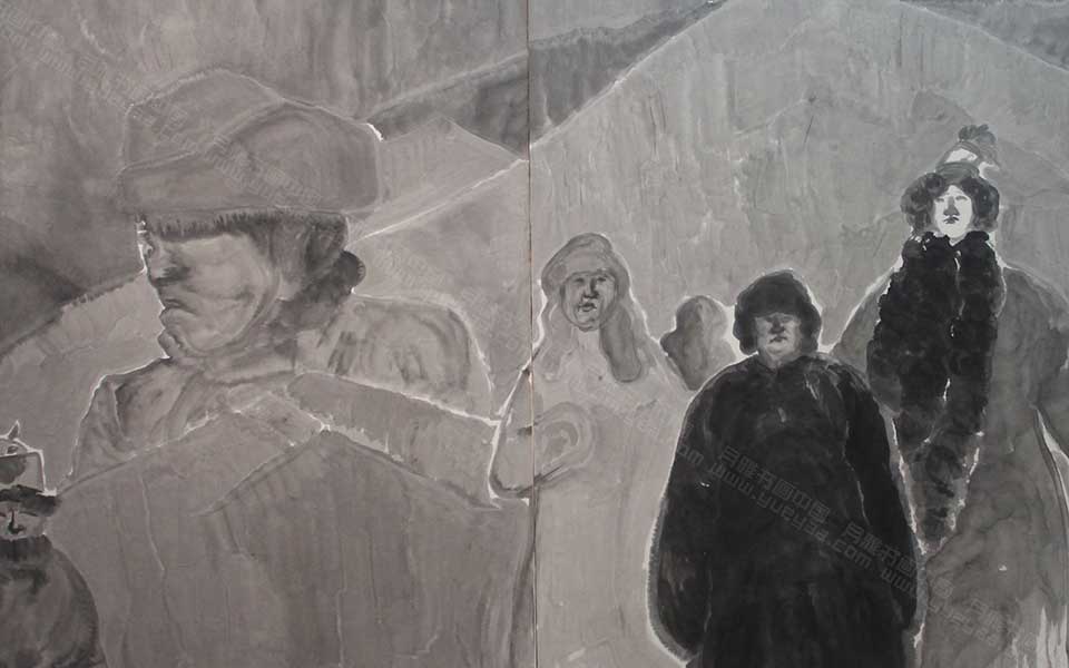 2013天津美院毕业展国画作品165高清