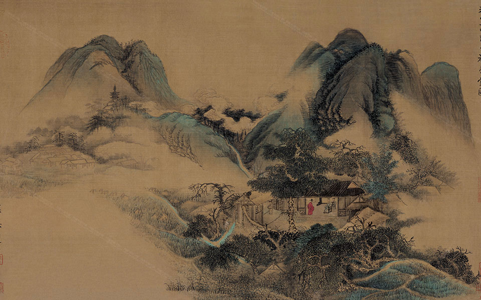 槐荣堂图本高清_吴历槐荣堂图本高清_槐荣堂图本吴历高清_吴历_清代_40x70