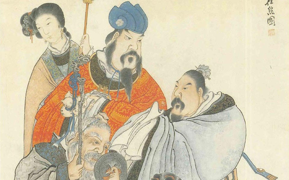 人物高清_人物任熊高清_任熊人物高清_任熊_清代